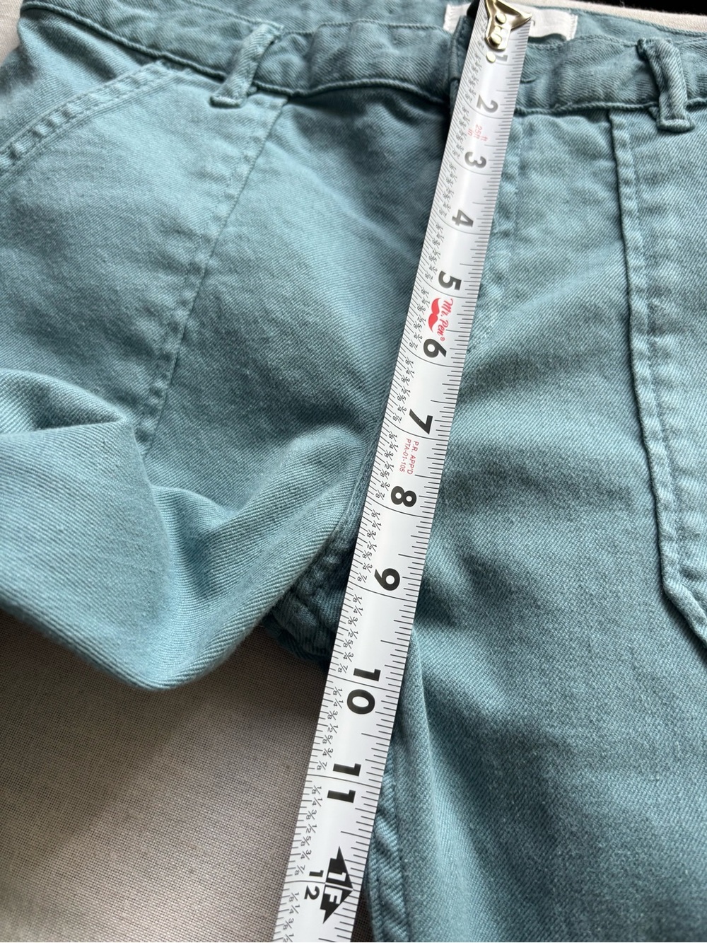 ba&sh Blue Mid Rise Straight Leg Jeans Size 6 | Parisian Casual - Picture 12 of 15